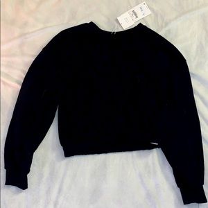 Zara Black Plush Sweater